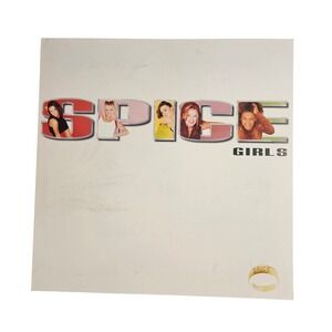 Spice Girls Spice 12x12 Double Sided Promo Album Flat Poster Vintage 1997 R&B
